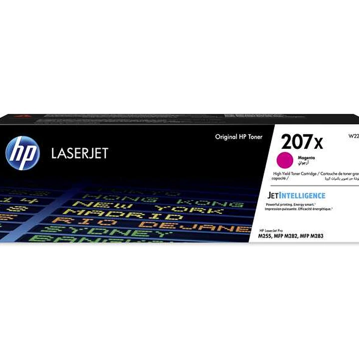HP W2213X Magenta Cartucho de Toner Original - 207X 1