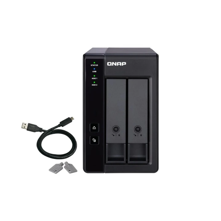 QNAP TR-002 Caja de Expansion RAID USB 3.0 - 2 Bahias 2.5