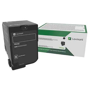 Lexmark CS727/CS728/CX727 Negro Cartucho de Toner Original - 75B20K0