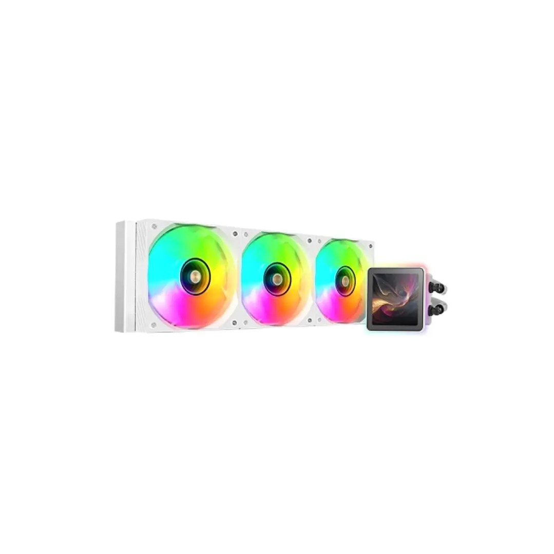 Mars Gaming ML-VISIONPRO360 Kit de Refrigeracion Liquida - Potencia 600W - Iluminacion ARGB - Bomba Opti-Chamber - Color Blanco 1