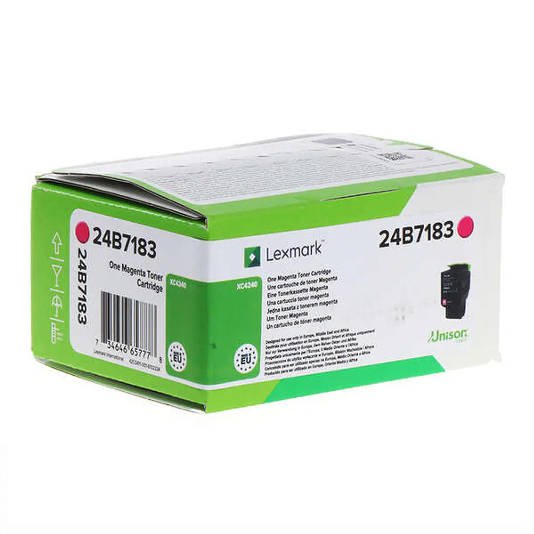 Lexmark XC2240/XC4240 Magenta Cartucho de Toner Original - 24B7183 1