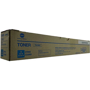 Konica Minolta TN328 Cyan Cartucho de Toner Original - AAV8450/TN328C