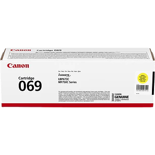 Canon 069 Amarillo Cartucho de Toner Original - 5091C002