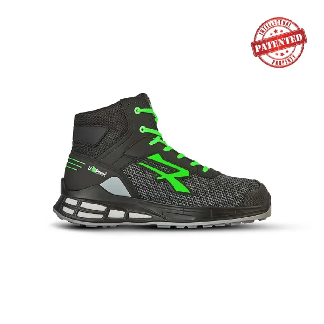 Upower Barret S ESD Calzado de Seguridad Innovador - Talla 37 - Forro de Piel de Becerro, Plantilla Anatomica, Puntera AirToe Aluminium, Antiperforaci 1