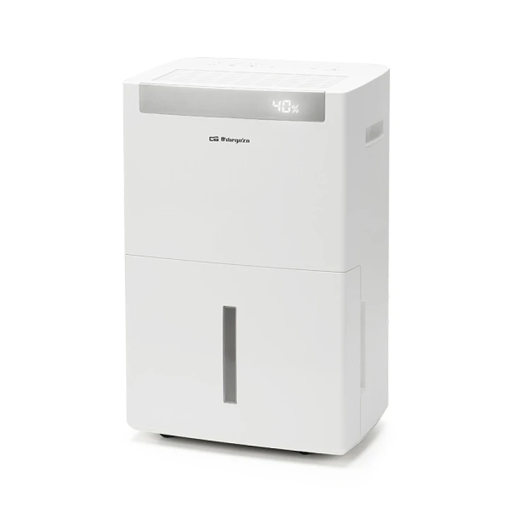 Orbegozo DH 5000 Deshumidificador - Potencia 630W - Absorbe 50 L/Dia - Deposito de 6.5L - Respetuoso con el Medio Ambiente - Temporizador - Ruedas y A 1