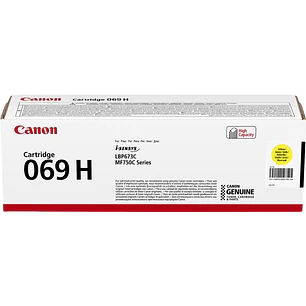 Canon 069H Amarillo Cartucho de Toner Original - 5095C002