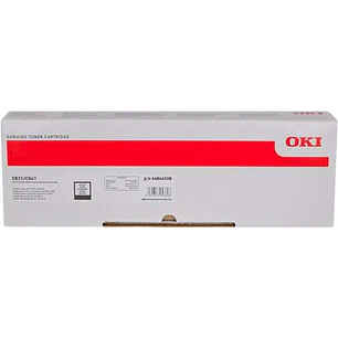 OKI C831/C841 Negro Cartucho de Toner Original - 44844508