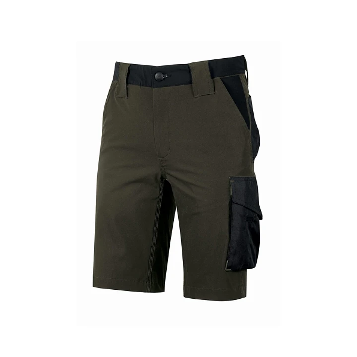 Upower Mercury Pantalon Corto Alta Calidad - Talla XS - Repelente al Agua, Transpirable, Secado Rapido, Multiples Bolsillos, Cintura Elastica, Protecc 1