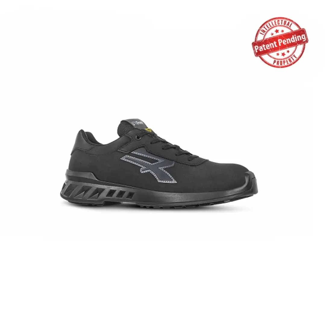 Upower Thomas S ESD Calzado de Trabajo de Seguridad - Talla 45 - Puntera AirToe Aluminio, Suela Antideslizante y Antiabrasion, Plantilla Antiperforaci 1