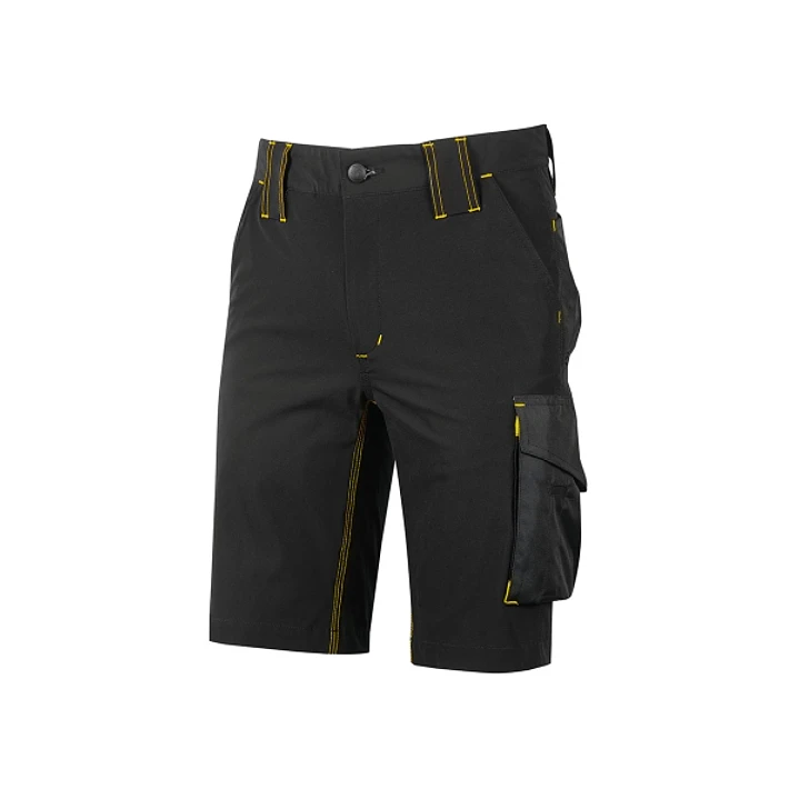Upower Mercury Lady Pantalon Corto Elastico - Talla S - Repelente al Agua, Alta Transpirabilidad, Secado Rapido, Multiples Bolsillos Funcionales, Cint 1