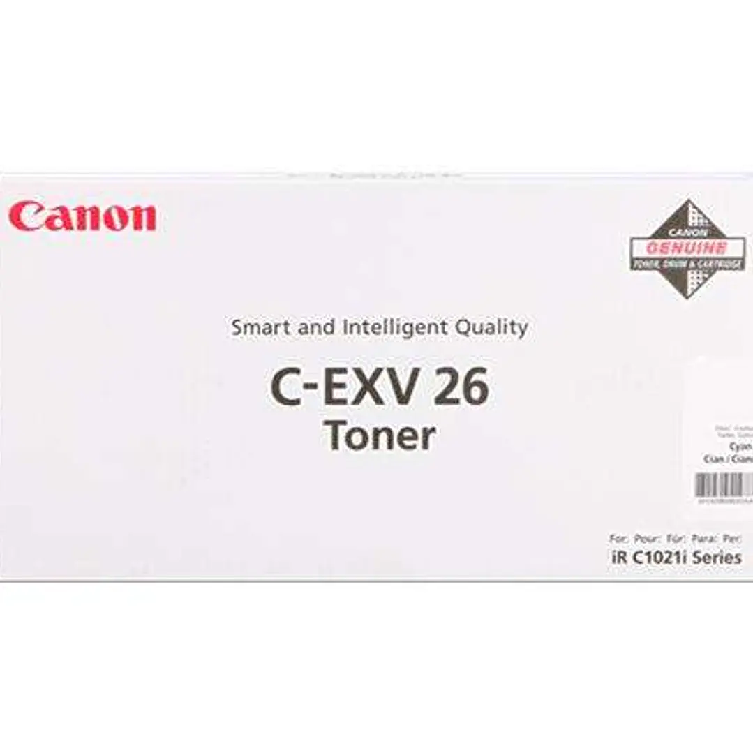 Canon CEXV26 Cyan Cartucho de Toner Original - 1659B006 1