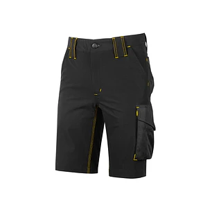 Upower Mercury Pantalon Corto Tejido U-4 - Talla S - Maxima Movilidad, Resistente, Repelente al Agua, Transpirable, Secado Rapido, Bolsillos Funcional