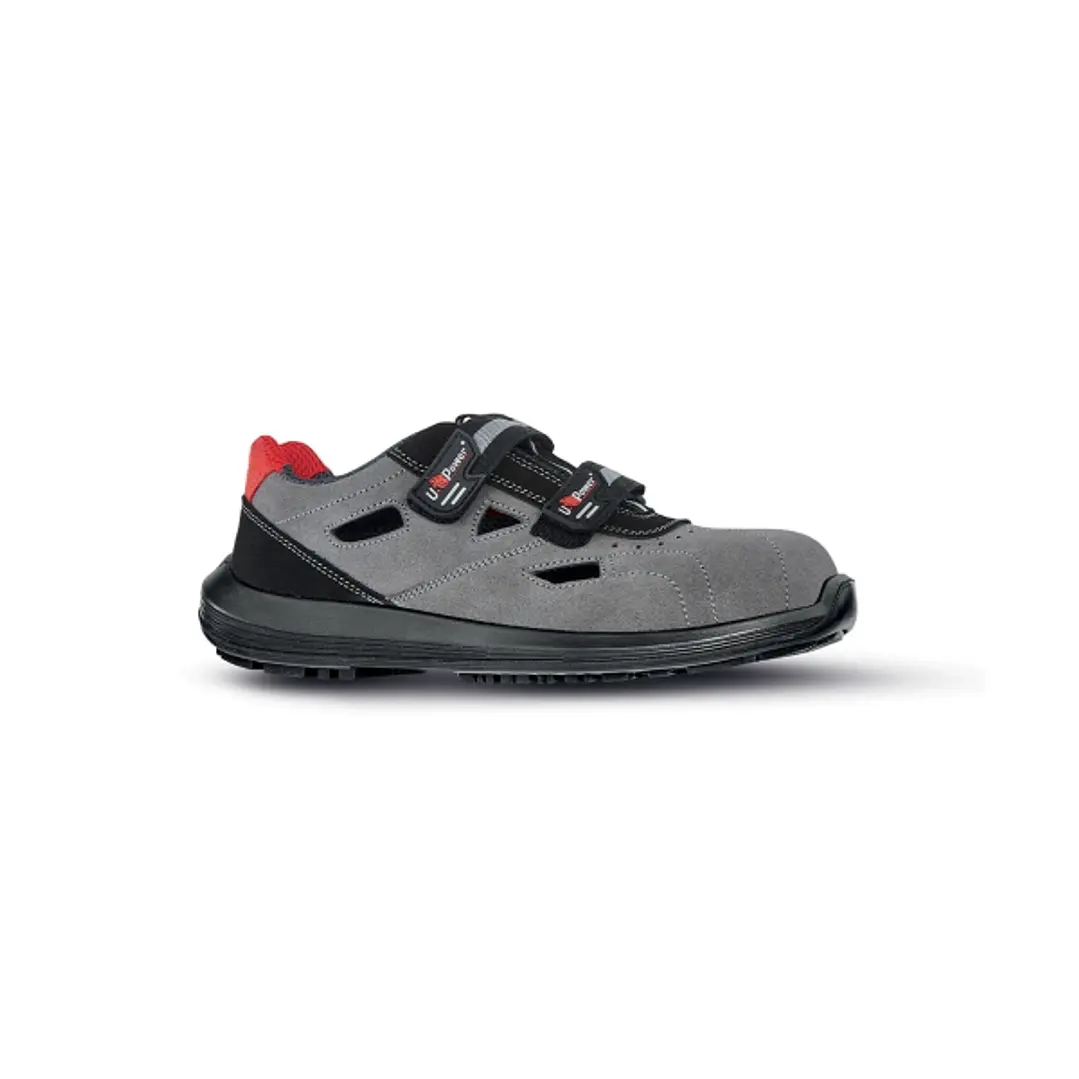 Upower Labrador S Calzado de Seguridad Bajos - Talla 47 - Gamuza Suave Airnet, Mesh Transpirable, AirToe Composite, Antiperforacion, Antideslizante, P 1