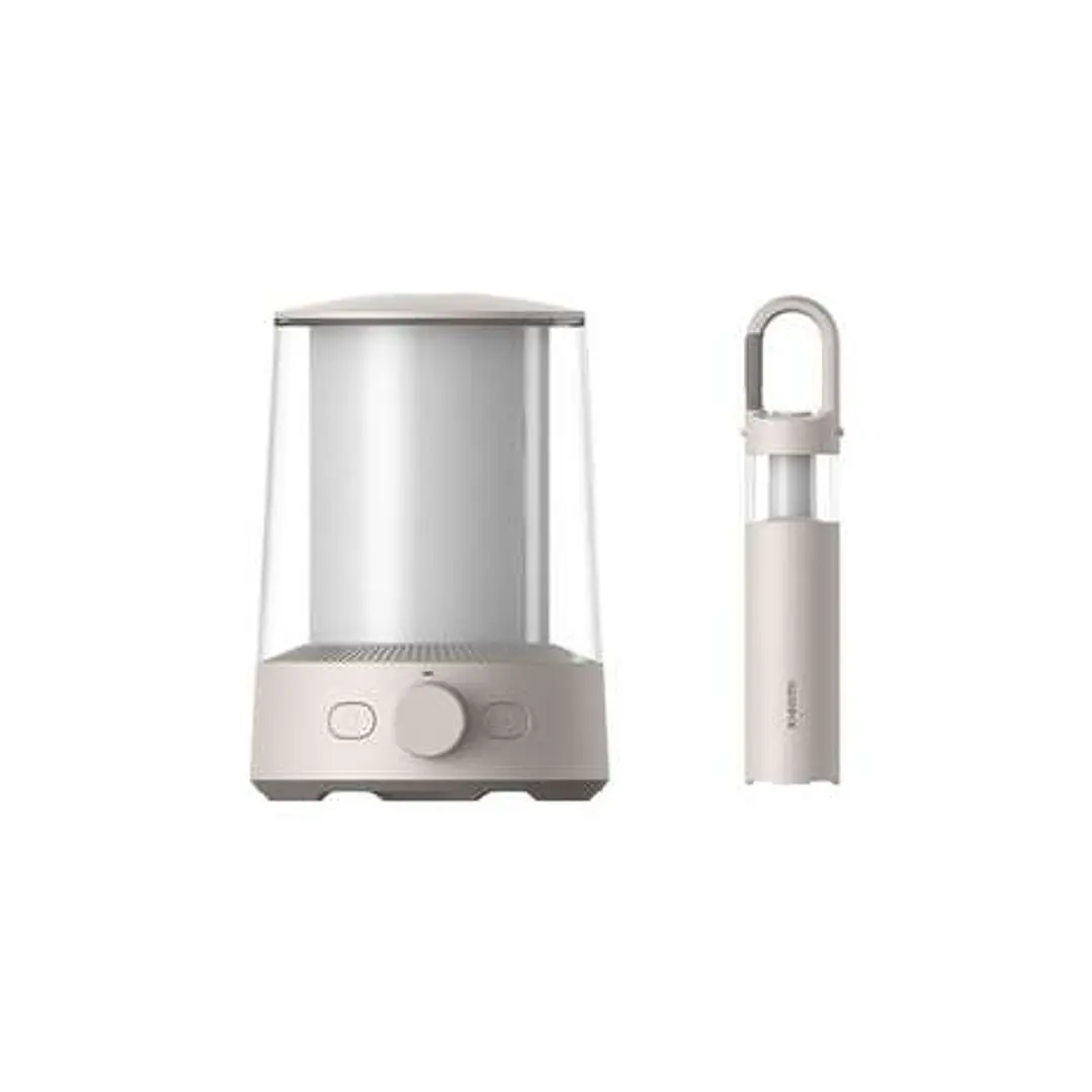 Xiaomi Linterna de Camping Multifuncion Bluetooth - 2 Linternas en 1 - Luces Duales Separables - Ajuste de Luz NiteCore Extreme - Proteccion IP54 1