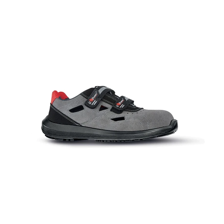 Upower Labrador S Calzado de Seguridad Bajos - Talla 35 - Gamuza Airnet, Mesh Transpirable, AirToe Composite, Antiperforacion, Antideslizante, Protecc 1