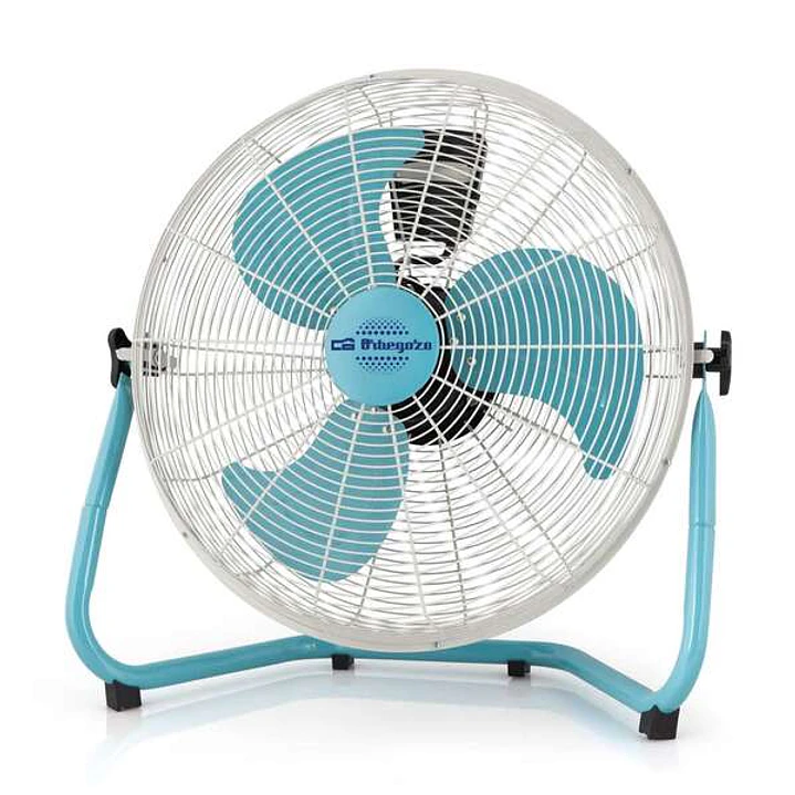 Orbegozo PW 1546 Ventilador Industrial con Aspas de 45cm y 3 Velocidades - Inclinacion Regulable y Rejilla de Seguridad - Potencia 130 W 1