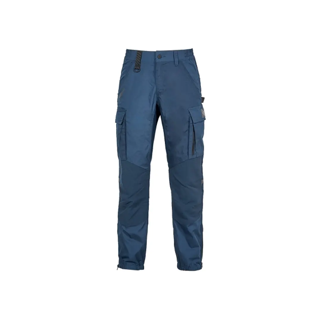 Upower Hike Pantalones Cargo Tecnicos - Talla L - Estilo Jogging, Tejido Ripstop Elastico, Resistencia al Desgaste, Multiples Bolsillos, Refuerzos en  1