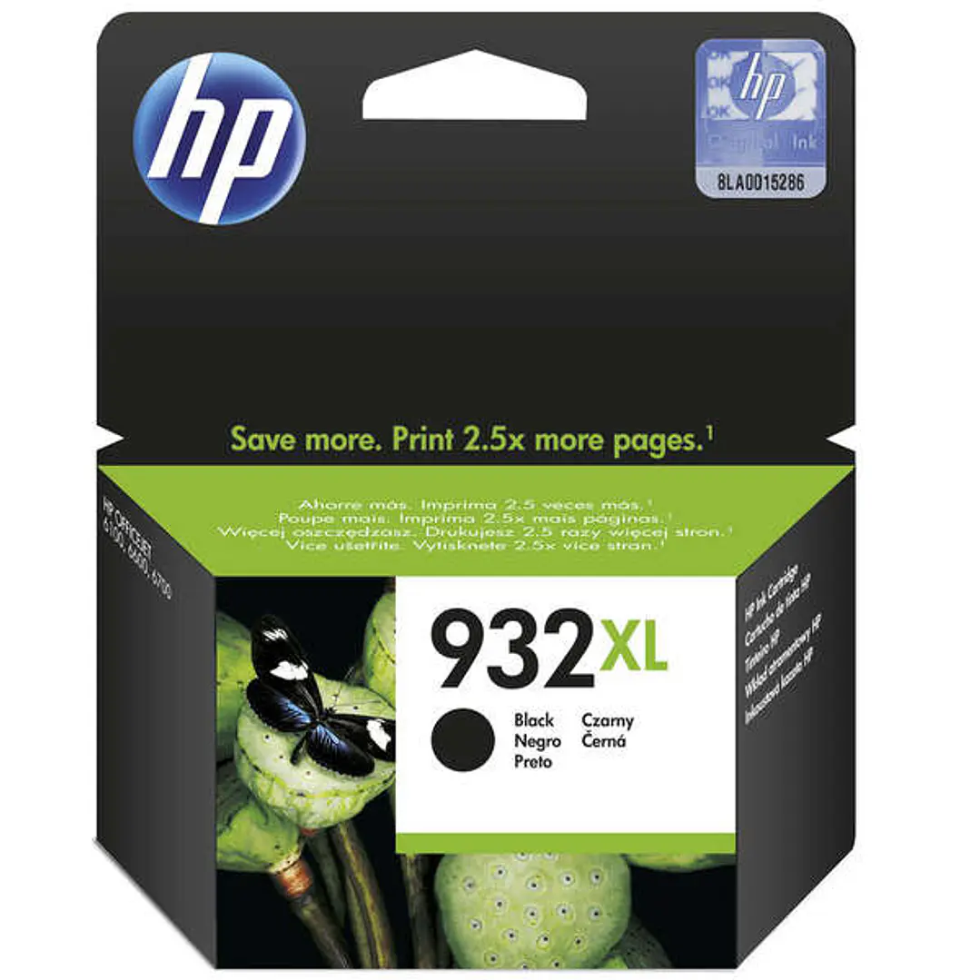 HP 932XL Negro Cartucho de Tinta Original - CN053AE 1