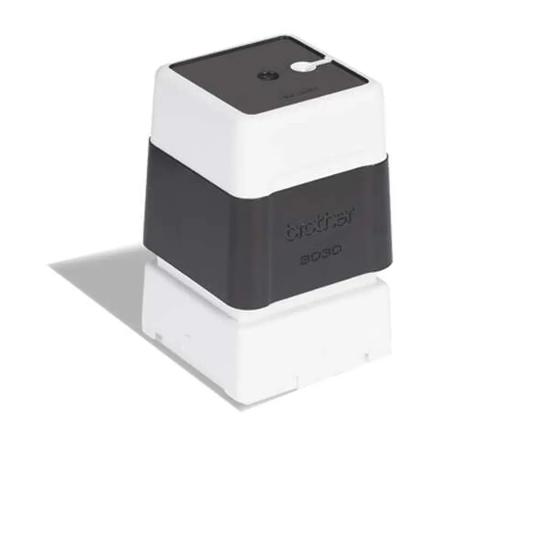 Brother PR3030B6P Pack de 6 Monturas de Sellos Originales - 30x30mm - Color Negro 1
