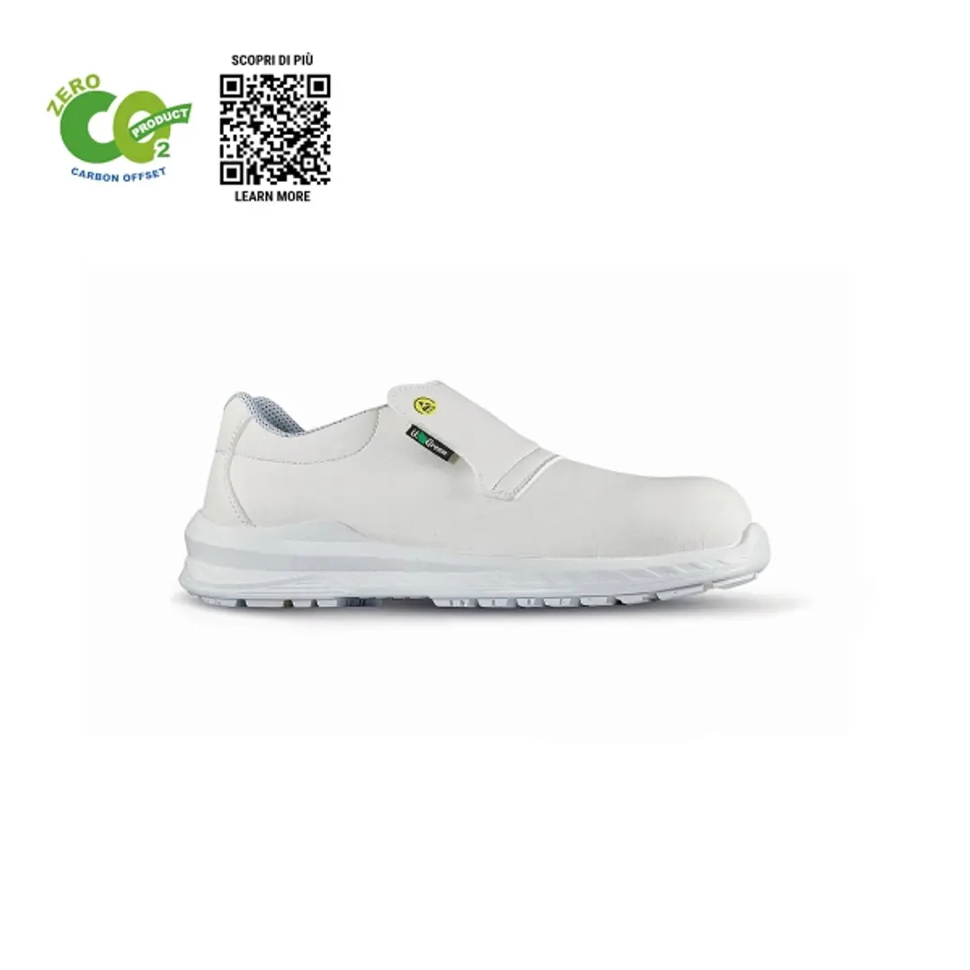 Upower Cliff O ESD Calzado de Seguridad Carbon Neutral - Talla 47 - Parte Superior Resistente al Agua, Puntera Ultraligera, Proteccion S2 FO SR - Colo 1