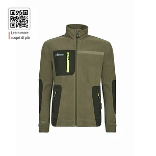 Upower Venus Sudadera Polar con Cremallera - Talla 2XL - Alta Transpirabilidad, Acabados Hot Press, Tres Bolsillos con Cremallera, Proteccion DPI1 - C