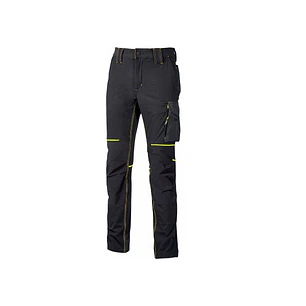 Upower World Lady Pantalon Stretch Resistente - Talla S - Transpirable y de Secado Rapido, Multiples Bolsillos Funcionales, Ajuste Retractil, Detalles