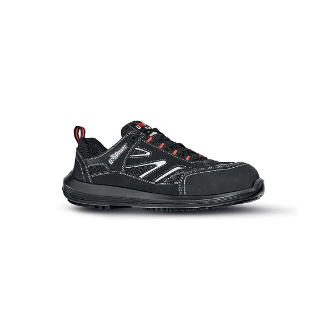 Upower Dardo S Calzado de Seguridad Bajos - Talla 38 - Ligereza y Confort, Puntera AirToe Composite, Antiperforacion, Antideslizante, Suela PU/PU, Pro 1
