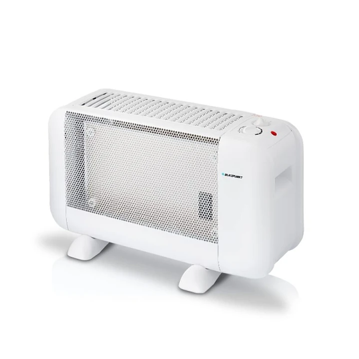 Blaupunkt Radiador de Mica - Potencia 900W - Termostato Regulable - Interruptor Antivuelco - Rejilla - Asa de Transporte - Color Blanco 1