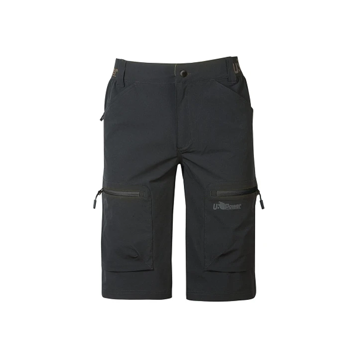 Upower Ares Bermudas de Trabajo con Corte Jogging - Talla XL - Multibolsillos con Cremallera y Velcro, Proteccion Lumbar, Cinta Reflectante, Impermeab 1