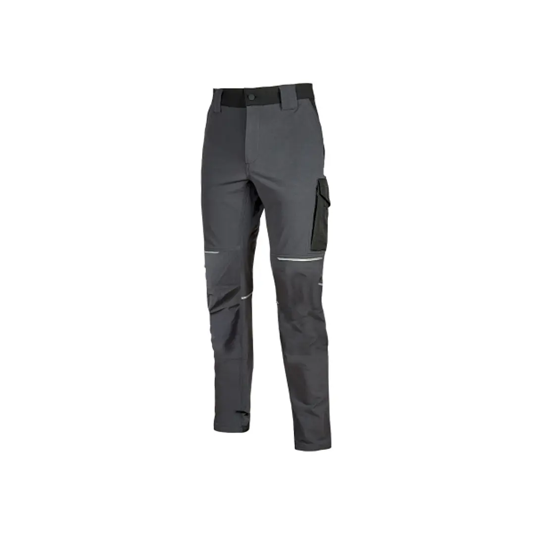 Upower World Pantalon Stretch Resistente - Talla 5XL - Transpirable, Secado Rapido, Bolsillos Multiples, Ajuste Retractil, Detalles Reflectantes, Cost 1