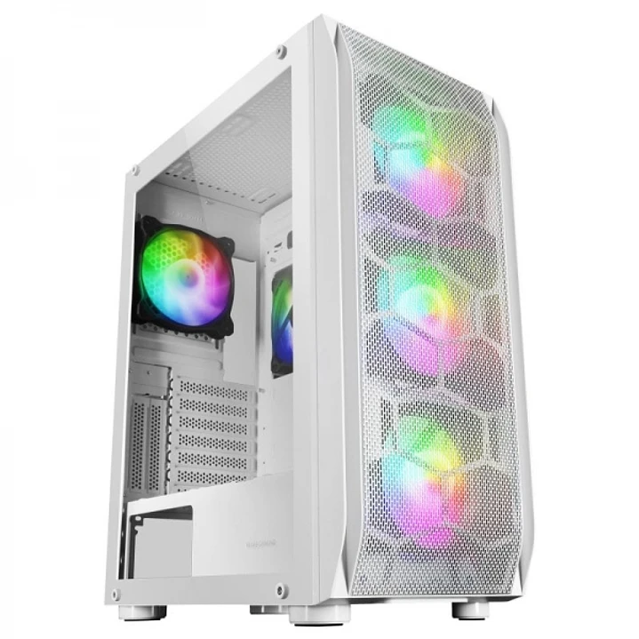 Mars Gaming MC-KX Caja PC - Maxima Refrigeracion - 5 Ventiladores - Sistema CPU FREEZER - Compatible con Refrigeracion Liquida - ARGB con Mando RF - C 1