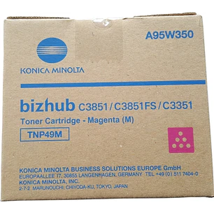 Konica Minolta TNP49 Magenta Cartucho de Toner Original - TNP49M/A95W350