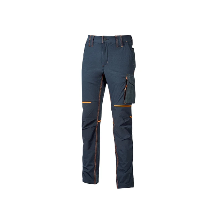 Upower World Pantalon de Tejido U-4 - Talla 2XL - Resistente y Transpirable, Secado Rapido, Multiples Bolsillos Funcionales, Ajuste Retractil, Costura 1