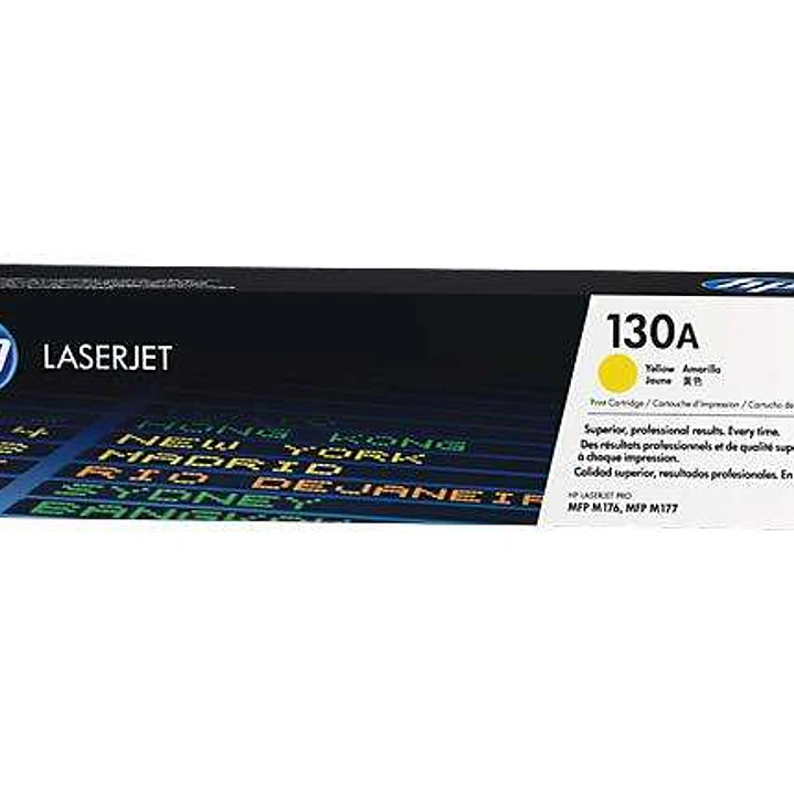 HP CF352A Amarillo Cartucho de Toner Original - 130A 1