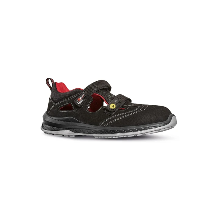 Upower Scandy S ESD Sandalias de Trabajo - Talla 38 - Proteccion S1PS FO SR, Puntera Airtoe Composite, Antiperforacion, Suela Antideslizante, Plantill 1