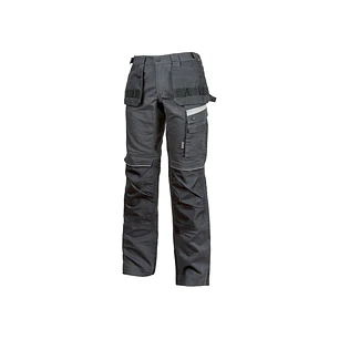 Upower Gordon Pantalones Funcionales con Bolsillos Flotantes - Talla 50 - Porta Herramientas, Cintura Ajustable, Insertos Reflectantes, Costuras Tripl