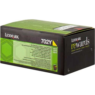 Lexmark CS310/CS410/CS510 Amarillo Cartucho de Toner Original - 70C20Y0/70C20YE/702Y