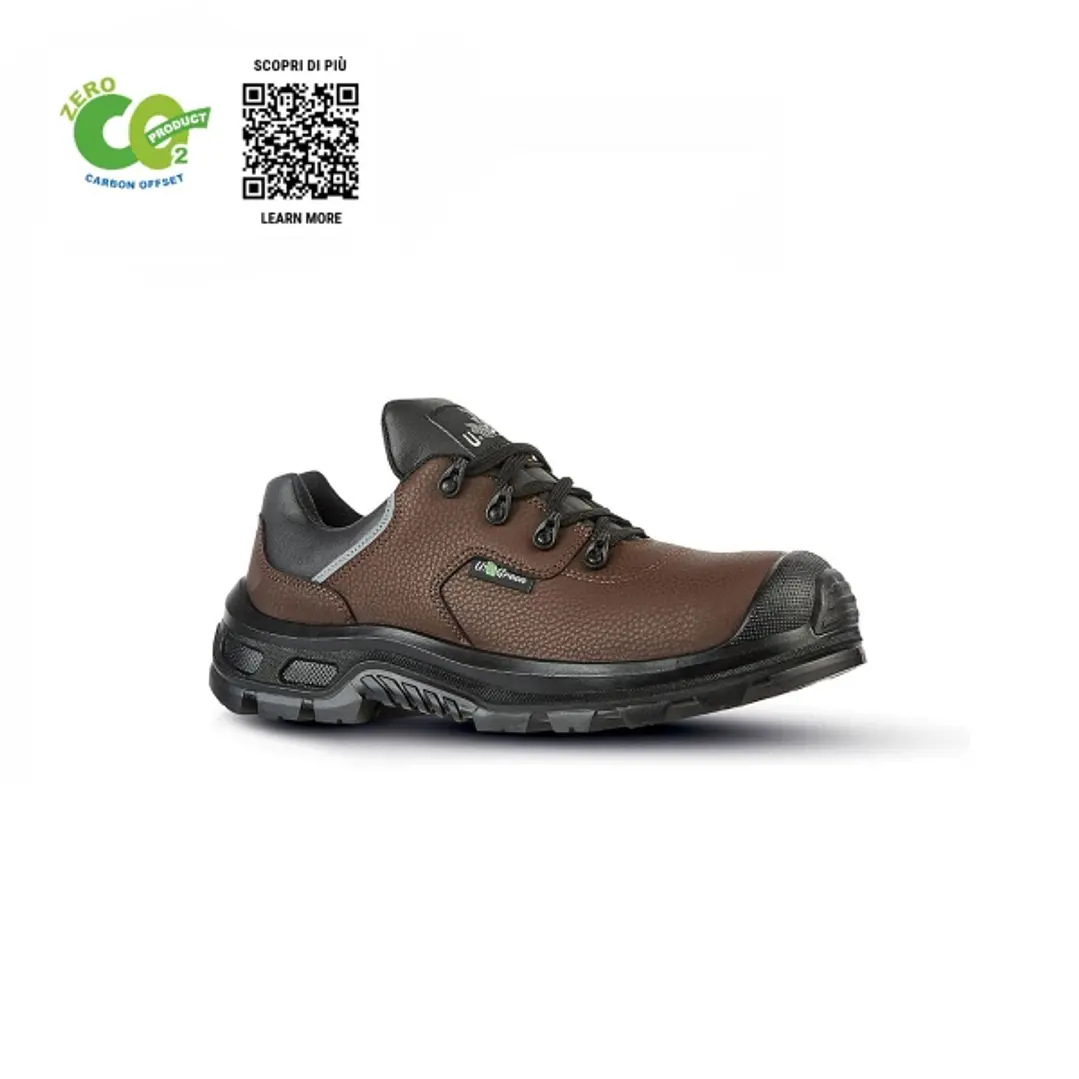 Upower Mojave UK S ESD Zapato de Seguridad - Talla 46 - Puntera AirToe Composite, Antiperforacion, Microfibra Reciclada, Transpirable, Plantilla Anato 1