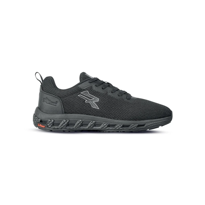 Upower Aaron Calzado de Seguridad - Talla 43 - Malla Transpirable, Plantilla Memory Foam, Suela EVA y Goma, Proteccion OB e FO SR - Color Negro 1