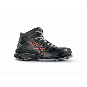 Upower Sting S ESD Calzado de Seguridad Altos - Talla 36 - Hidrorrepelentes, Suela Antideslizante, Antiabrasion, Anti-perforacion, Puntera Compuesta, 