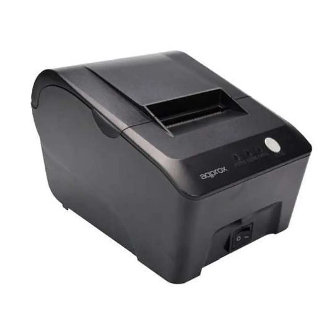 Approx Impresora Termica de Recibos - Resolucion 203dpi - Velocidad 100mm/s - USB y RJ11 - Corte Manual 1