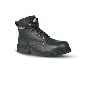 Upower Track L Botines de Seguridad - Talla 46 - Empeine Piel Hidrofugo, Puntal Composite, Antiperforacion Acero Inoxidable, Transpirables, Antidesliz