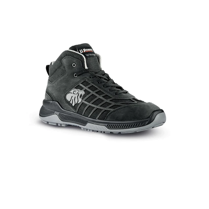 Upower Tango S Calzado de Seguridad Altos - Talla 45 - Hidrofugos, Empeine Pull-Up, Antiperforacion, Antideslizante, Suela Doble Densidad, Proteccion  1