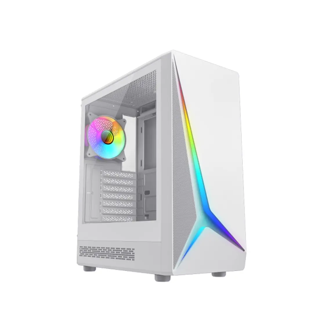 Coolbox GA450 StarLight Caja Torre ATX, Micro ATX, Mini-ITX - Lateral Cristal Templado - Tamaño HDD 2.5