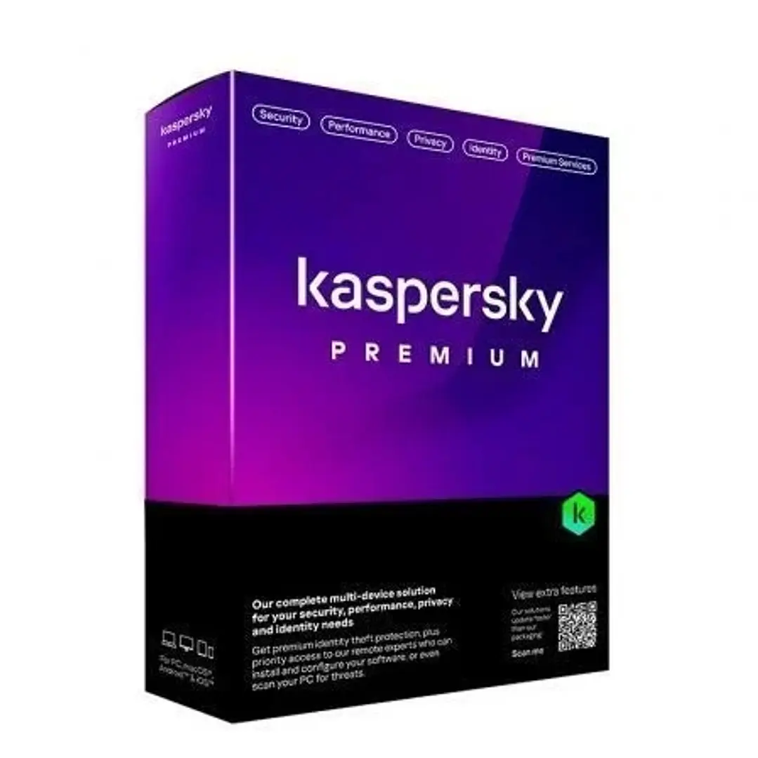 Kaspersky Premium Antivirus - 10 Dispositivos - Servicio 1 Año 1