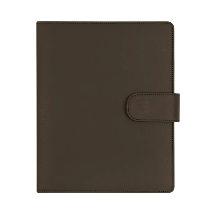 Finocam Open Troya Agenda Organizador en Catalan - Anual 2026 - Formato 1000 - 205x43x249mm - Semana Vista en Vertical - Color Marron 1