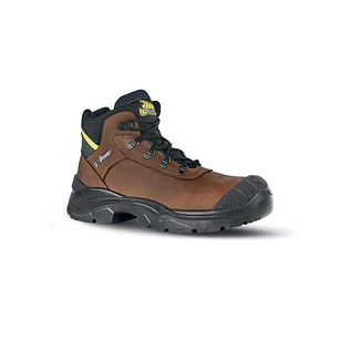 Upower Latitude RS L Calzado de Seguridad Botines - Talla 47 - Empeine Piel Pull-Up Hidrofugo, Toe Tapa Poliuretano, Puntal Composite, Antiperforacion