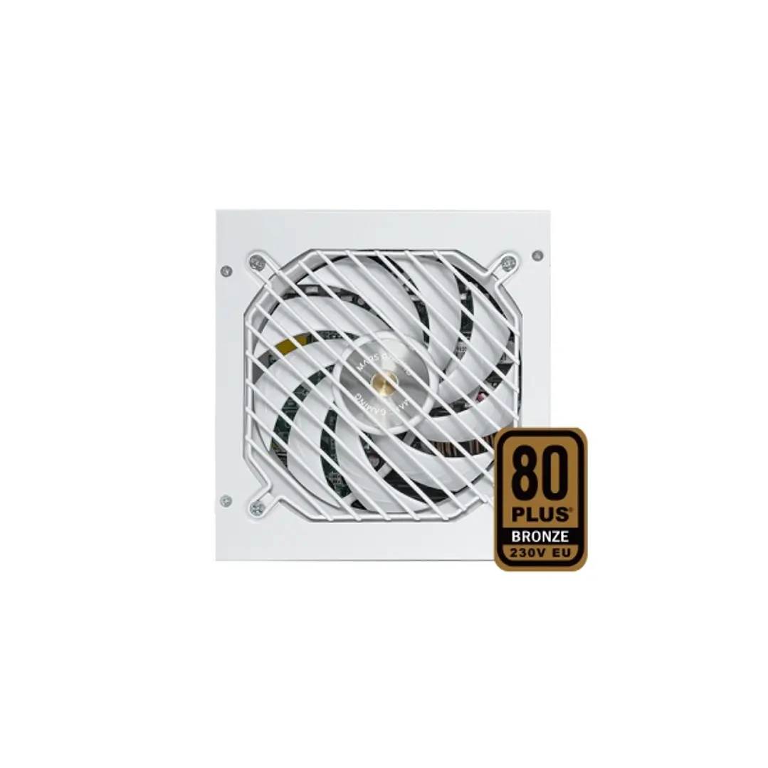 Mars Gaming MPB750SI Fuente de Alimentacion ATX de 750W - 80 Plus Bronze - Ventilador de 12cm - 12dB - Color Blanco 1