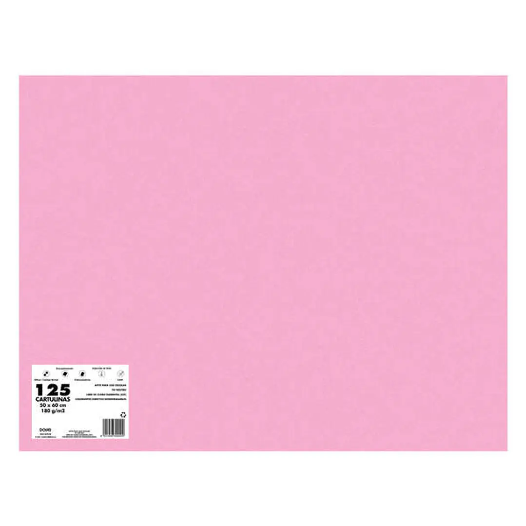 Dohe Cartulinas de Colores de 180 G/M2 - PH Neutro - Libres de Cloro Elemental - Colorantes Directos Biodegradables - para Impresion Offset, Inyeccion 1