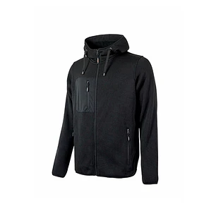 Upower Rainbow Sudadera de Alta Calidad - Talla S - Interior de Forro Polar, Cuello Alto, Cremallera Central, Capuchon Ajustable, Bolsillos con Cremal